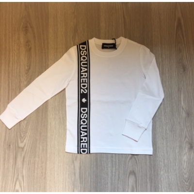 Dsquared2 longsleeve wit DQ03NZ-DQ100 Dsquared2 longsleeve wit DQ03NZ-DQ100